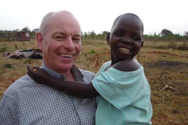 Roy Lyttle in Uganda.