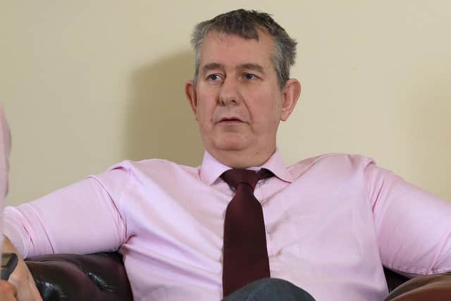 PACEMAKER PRESS BELFAST18/2/2020Edwin Poots, Minister for Agriculture, environment and rural affairs, photographed in his office at Stormont Buildings today. Photo Laura Davison/Pacemaker Press