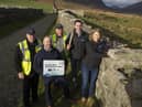 Mourne Wall Restoration Project team