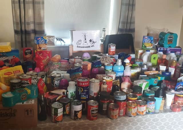 Donaghadee YFC were delighted that they collected an amazing 290 items in just a week. These have all been delivered to the Foodbank and are already being distributed to those who are most in need in our community in Donaghadee
