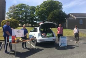 Becca Connor of Mourne YFC remarked: "Mourne YFC donated a boot load of food to the Cornerstone Foodbank in Kilkeel and have been delivering shopping to people that didn’t want to leave the house."