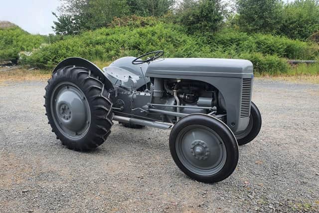 The  Ferguson TE20 restored by Co Down man Colin Taylor