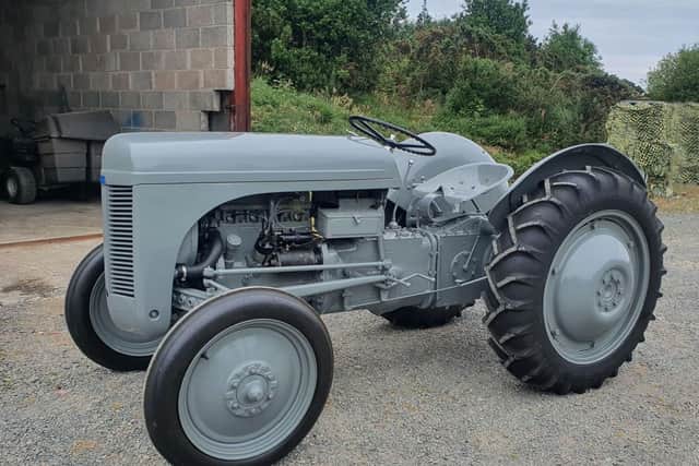 The Ferguson TE20 restored by Co Down man Colin Taylor