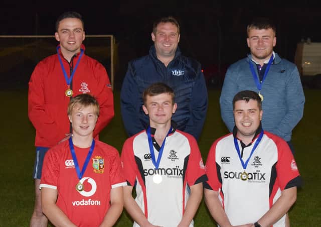 Kilraughts YFC seniors who were placed first