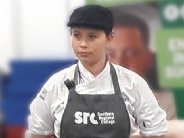 Codie-jo Carr will be competing in the butchery finals next month.