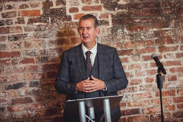 DAERA Minister Edwin Poots was a key note speaker at the launch event.