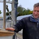 Maurice Smyth talking about a boat he's refurbishing