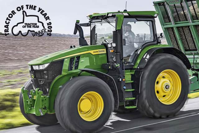 Tractor of the Year - John Deere 7R 350 AutoPowr. Image: Tractor of the Year.