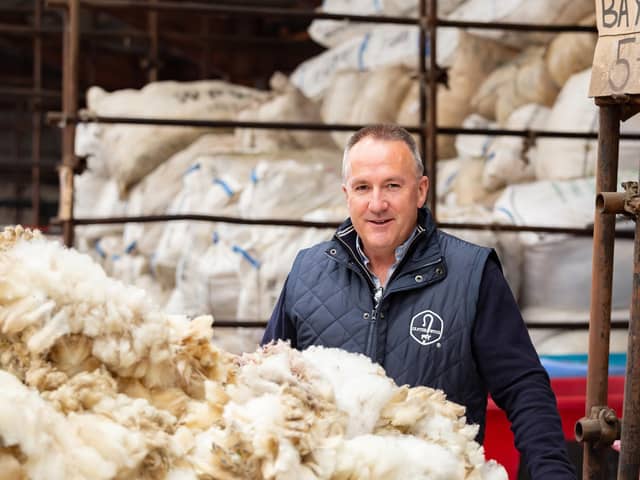 Brendan Kelly, Chairman at the Ulster Wool Depot