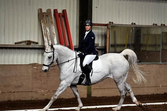 Sharon McKeever and Amiro Hemmingway earn the top spot in Class 2. Picture: Equi-Tog