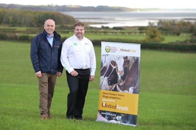 UFU silage competition launch, at John Martin's farm, Greyabbey. Picture: Cliff Donaldson