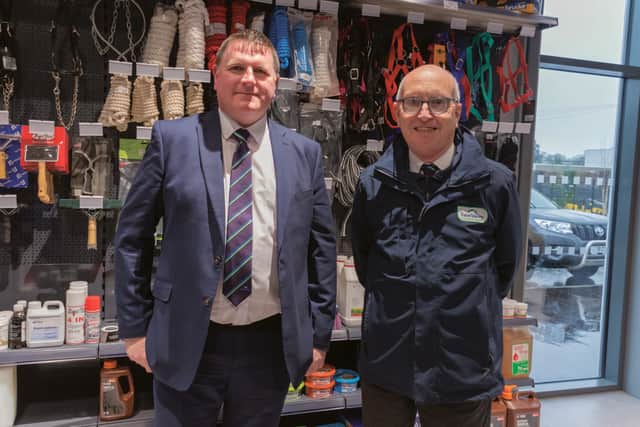 Paul Nugent - Fane Valley Stores Managing Director and Patrick Savage - Fane Valley Co-operative Society Chairman