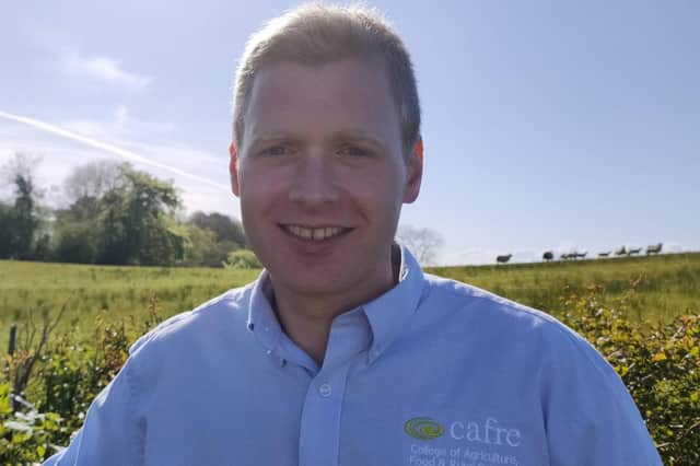 Gareth Beacom, CAFRE beef and sheep adviser, Enniskillen.