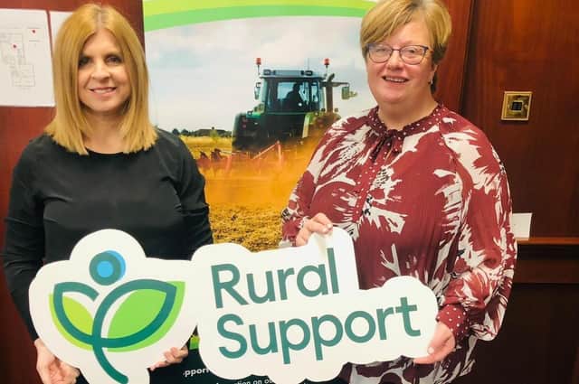 Veronica Morris Chief Executive and Gillian Reid Head of Farm Support).
