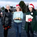 Local traders Cathryn Abernethy of Pink Paper Designs, Zoe Shiels of Blixt Bakery and Kelsey Carroll of Squiggles and Sketches pictured with Cllr Hazel Legge, Vice Chair of Lisburn & Castlereagh City Council Development Committee (centre).