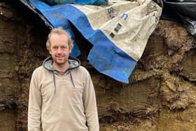 James Gardiner ready to enter the 2022 silage competition