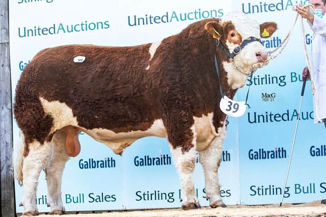 February: Knockreagh Kiloy ET sold for 10,000gns at Stirling, setting a new herd record for herd owners Val and Conrad Fegan.