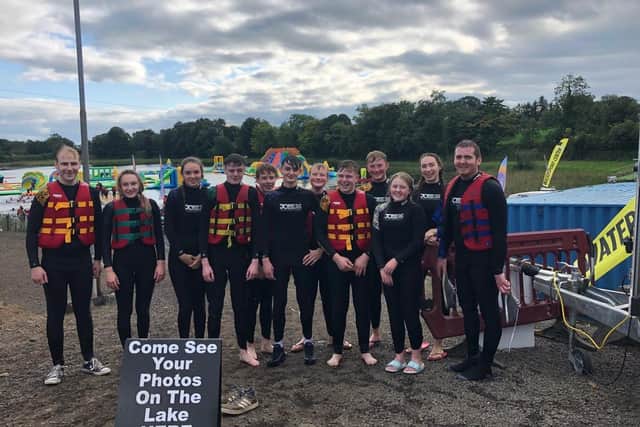 In September Derg Valley YFC welcomed current and new members to the first club meeting for some ice breakers followed by the second meeting taking place at Kilrea Waterpark for a splash