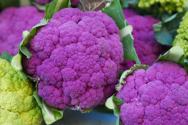 Undated Handout Photo of purple cauliflowers. See PA Feature GARDENING Advice Purple. Picture credit should read: Alamy/PA. WARNING: This picture must only be used to accompany PA Feature GARDENING Advice Purple.