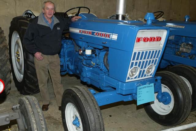 Cyril Gardner with his Ford 4000 tractor at the Glenavy and District Vintage Car Rally which was held in March 2007. Picture: Colm O’Reilly/Ulster Star archives