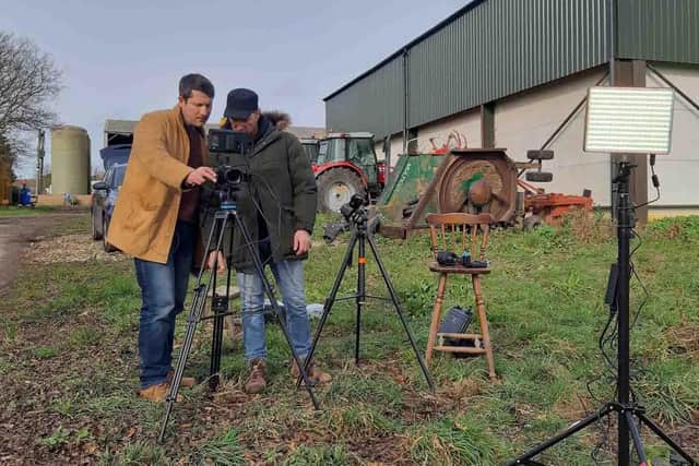 Six Inches of Soil director, Colin Ramsay, and director of photography, Jeremy Dawson.