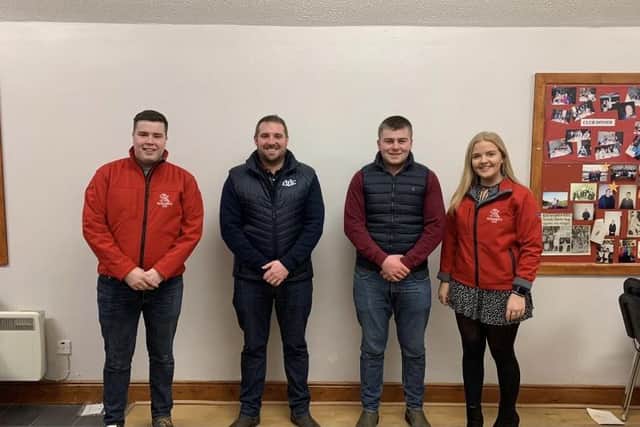 Kilraughts YFC would like to thank YFCU president Peter Alexander who chaired Kilraughts YFC’s AGM