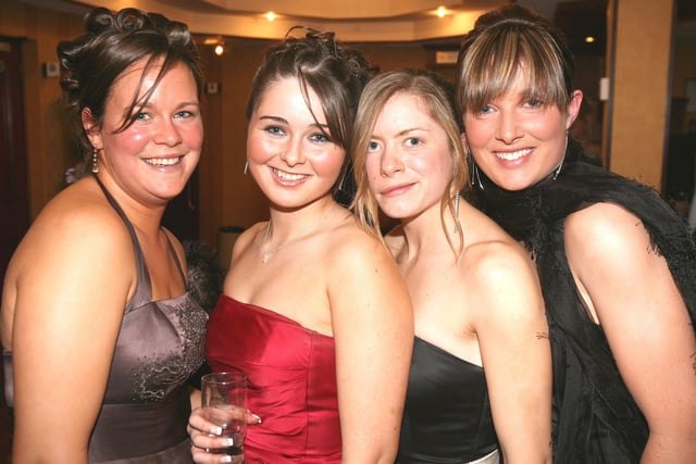 Enjoying the Route Hunt Charity Ball in 2007, at the Lodge Hotel, are Noosha Darragh, Grace Taylor, Clare Morrow, and Ann Martin. Image: Kevin McAuley