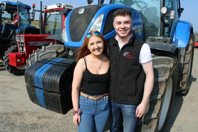 Mark McConnell and Rachael from Kilkeel