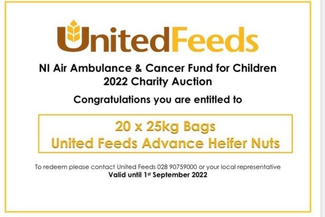 Donated by United Feeds