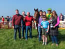 Winning horse from race 1 at the 2022 Route Hunt point to point at Portrush - King of Kingsfield