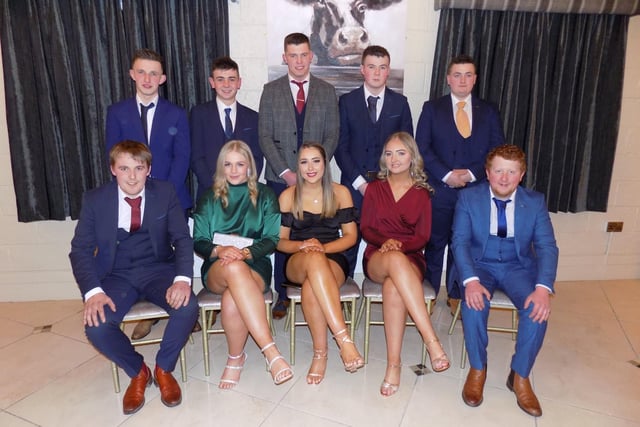 Cookstown YFC pictured at the annual Tyrone YFC efficiency awards, which took place at Glenpark Estate.