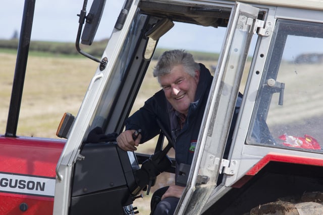 Nigel Evans pictured at Ballycastle and District ploughing match on Saturday. PICTURE KEVIN MCAULEY/MCAULEY MULTIMEDIA