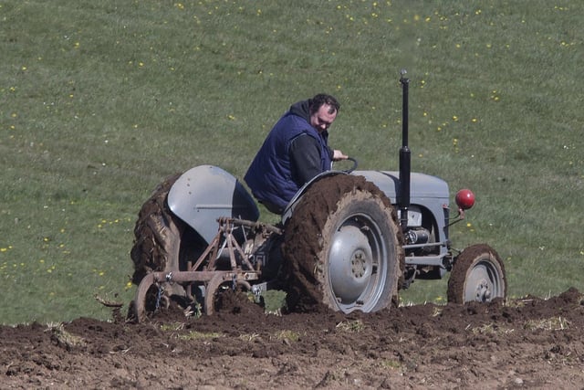 Robert Elliott Pictured at Ballycastle and District ploughing match on Saturday. PICTURE KEVIN MCAULEY/MCAULEY MULTIMEDIA
