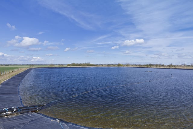 Coldham Hall Estate reservoir