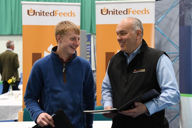 Clarence Calderwood, United Feeds and Robbie Mc Neill final year Advanced Technical Extended Diploma student.