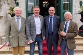 Stuart Johnston, Clive Funston, Roy Gibson and Terry Johnston