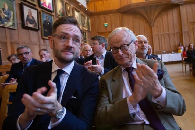 Chris Stark and Lord Deben of the UK Climate Change Committee