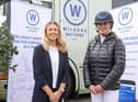 Tori Dixon, Wilsons Auctions, pictured with County Down showjumper Emma McEntee