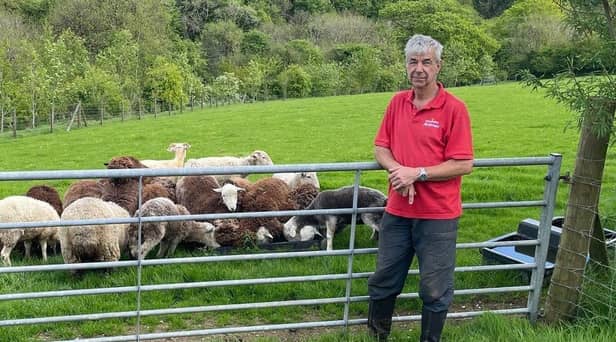 Pembrokeshire  farmer Steve Prentice