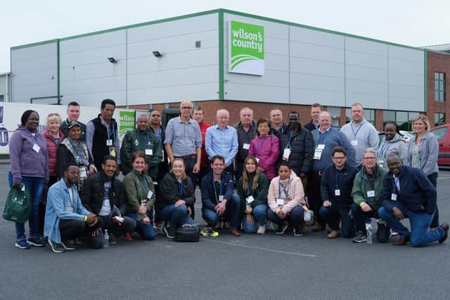 World Potato Council delegates visited Wilson's County in Co Armaghearlier this week