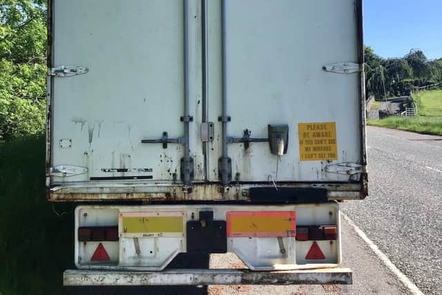 NIEA is appealing for witnesses who may have seen any activity in the vicinity of the lorry trailer.