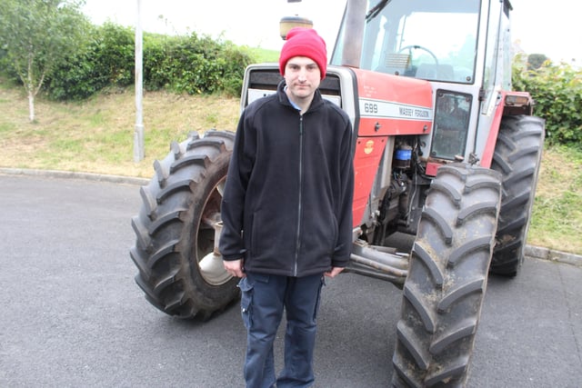 Tanvally Tractor Run last Friday night was another great success. Organisers Trevor Adams and Ian McBride would like to thank everyone for supporting the event. Pictured is Nigel Magill looking forward to the run.