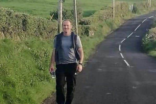 County Antrim man, Charlie Magill, is about to step out on an epic journey that will see him walk 364 miles from Tragumna Bay, on the coast of County Cork to Glenarm, County Antrim.