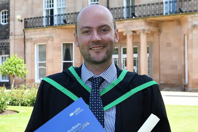 Congratulations to Richard Murray (Lisburn) who graduated with a Distinction in his Foundation Degree in Horticulture at the CAFRE Greenmount Campus Graduation Ceremony.