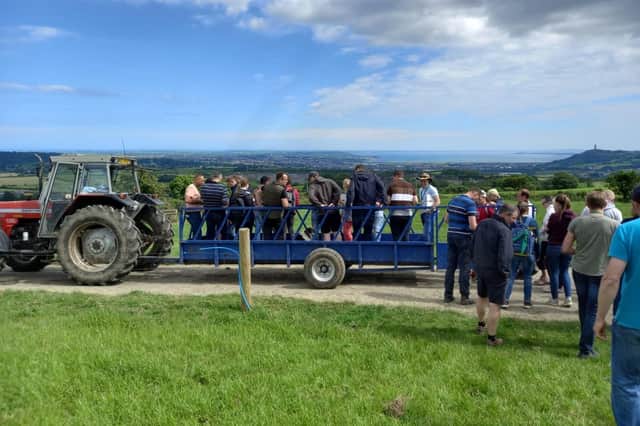 Resilience for Dairy group at the farm of Brian McCracken, Newtownards