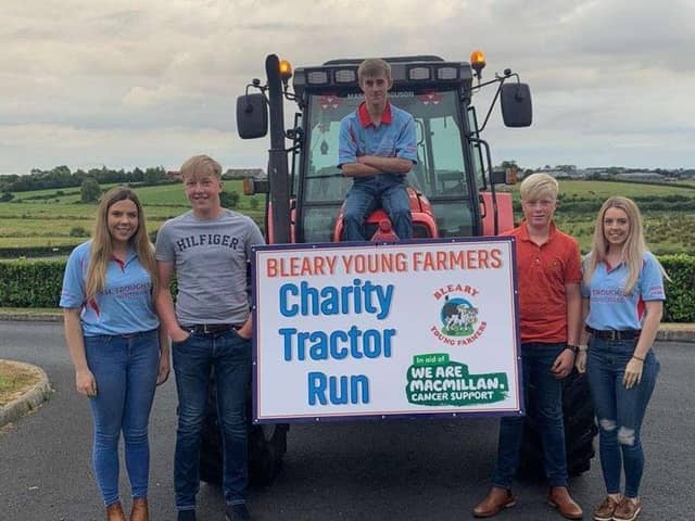 Bleary YFC are proud to announce the return of our annual tractor run following a successful event last year raising over £9,500