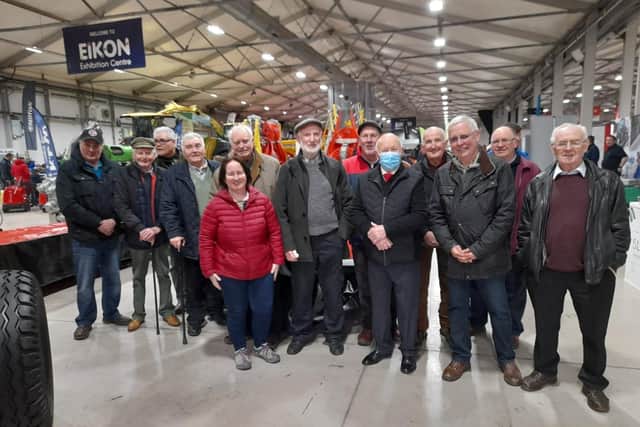 Hilltown and Kircubbin group at the Machinery Show this year