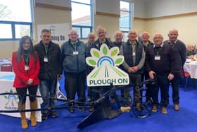 The Plumbridge group at the Rural Support celebration event, meeting Prince Charles