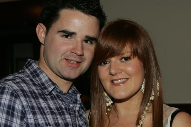 David Johnston and Danielle McElhatton enjoy the Co Londonderry YFC disco at the Manor Hotel in Kilrea in 2010. Picture: Steven McAuley/Kevin McAuley (McAuley Multimedia)