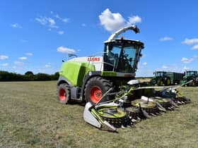 2009 Claas Jaguar 690 forage harvester, which is set to sell for £60,000 - £70,000